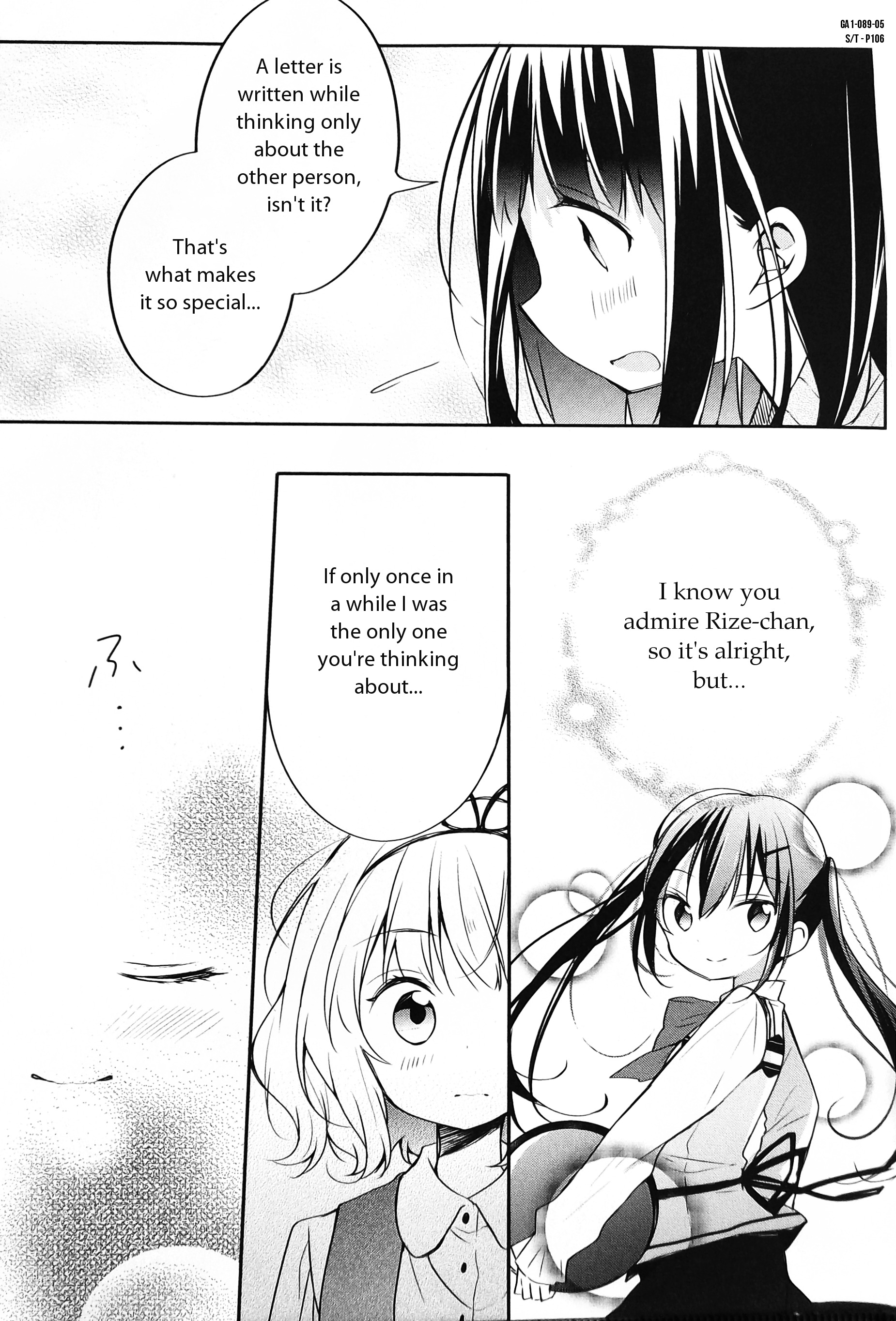 Gochuumon Wa Usagi Desu Ka? Anthology Comic - Vol.1 Chapter 12 : Dear Rabbit [By: Meno]