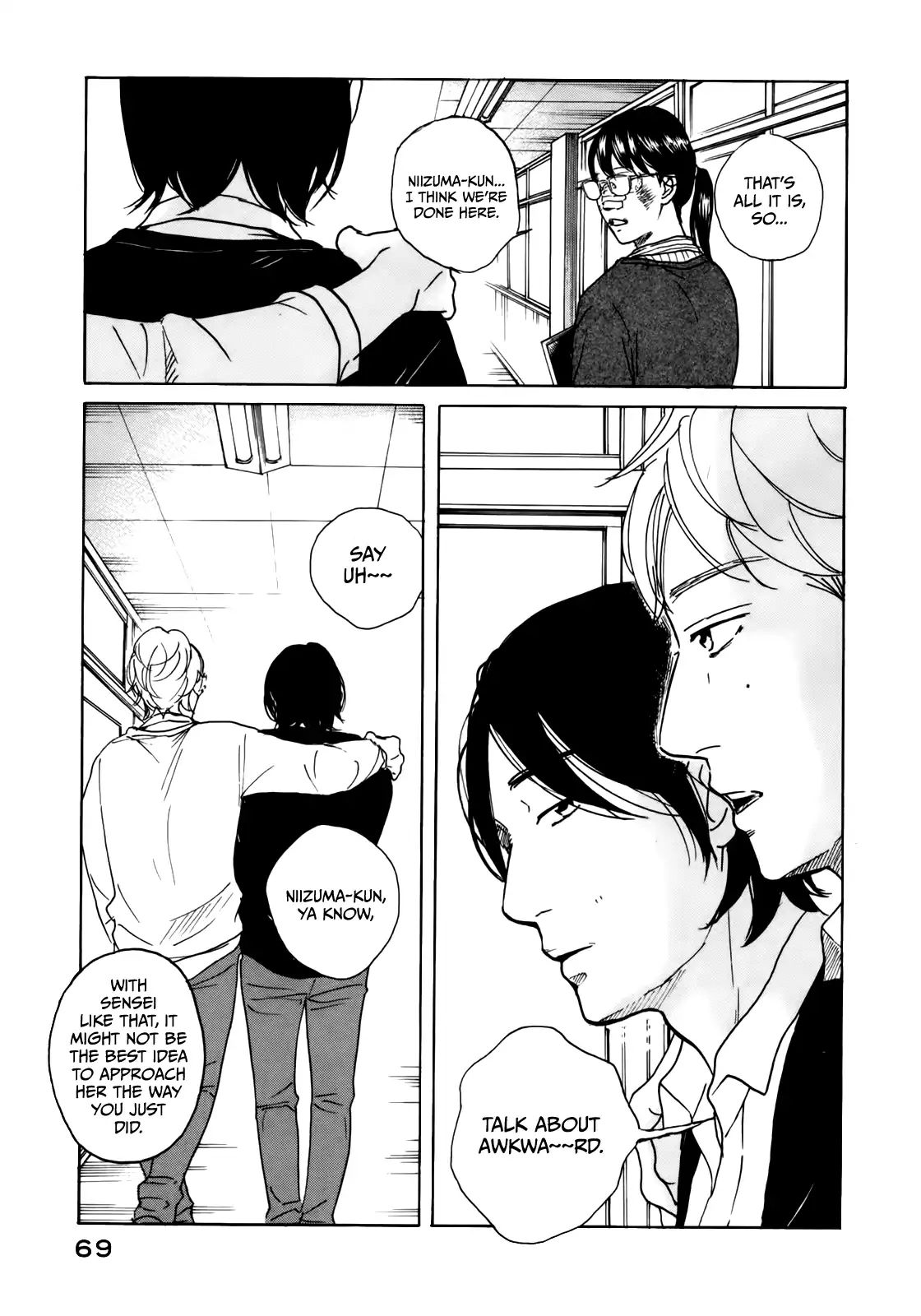 Sensei No Shiroi Uso - Vol.7 Chapter 40: On The Other Side Of The Lockers