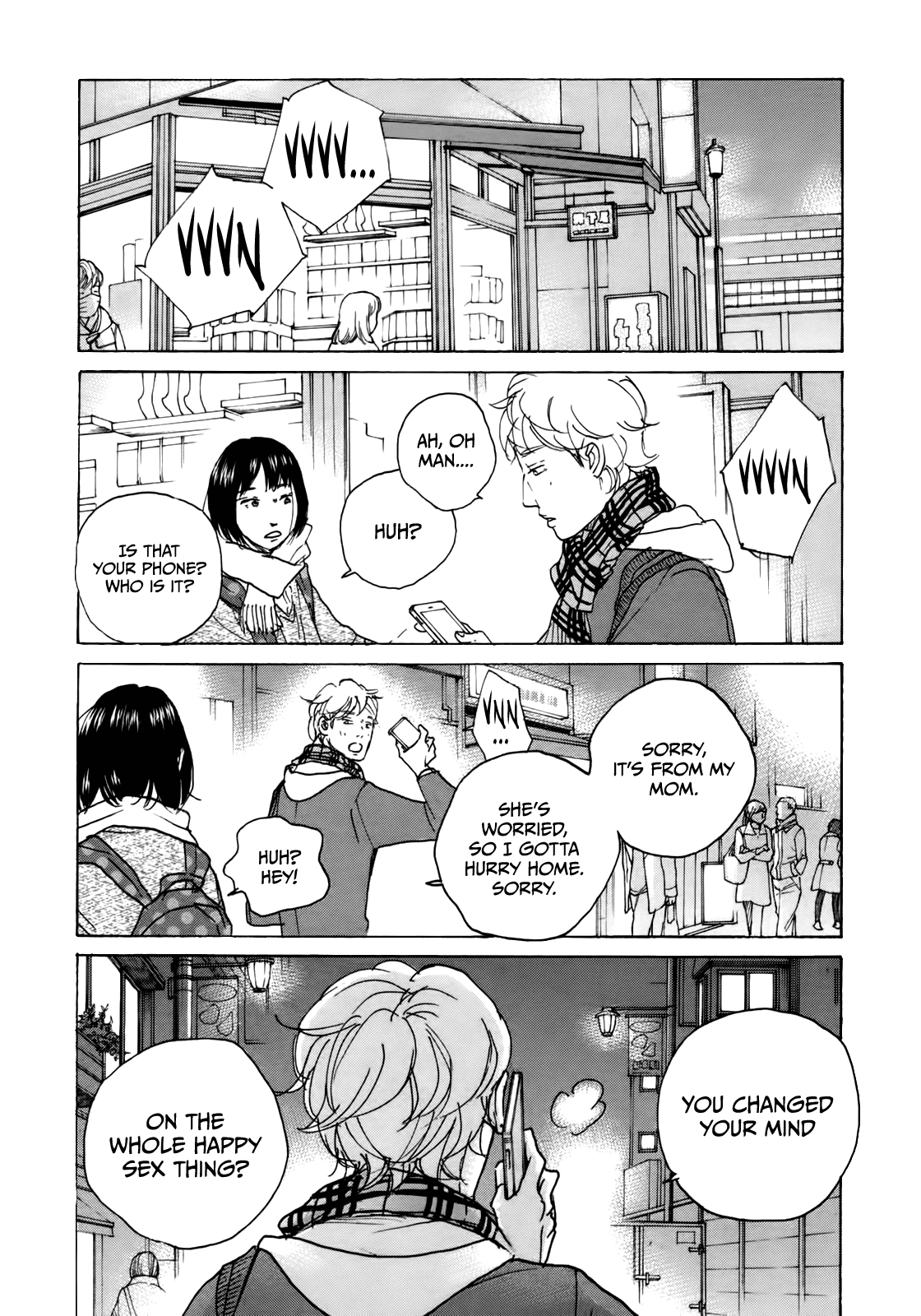 Sensei No Shiroi Uso - Chapter 43: The Two That Travel Through The Night