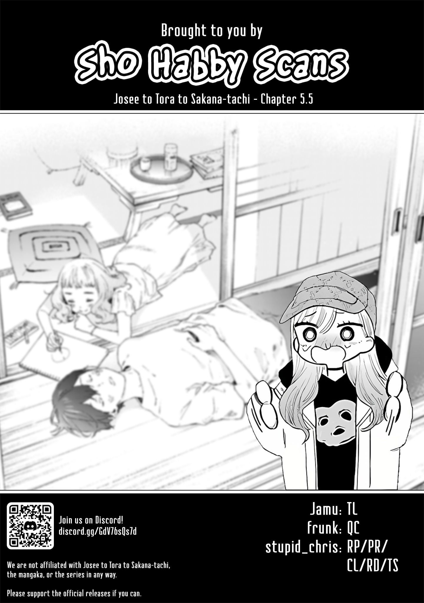 Josee, The Tiger And The Fish - Vol.1 Chapter 5.5