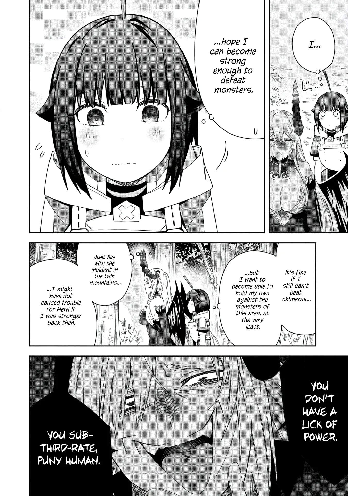 I Summoned The Devil To Grant Me A Wish, But I Married Her Instead Since She Was Adorable ~My New Devil Wife~ - Chapter 32: I Want To Become Stronger