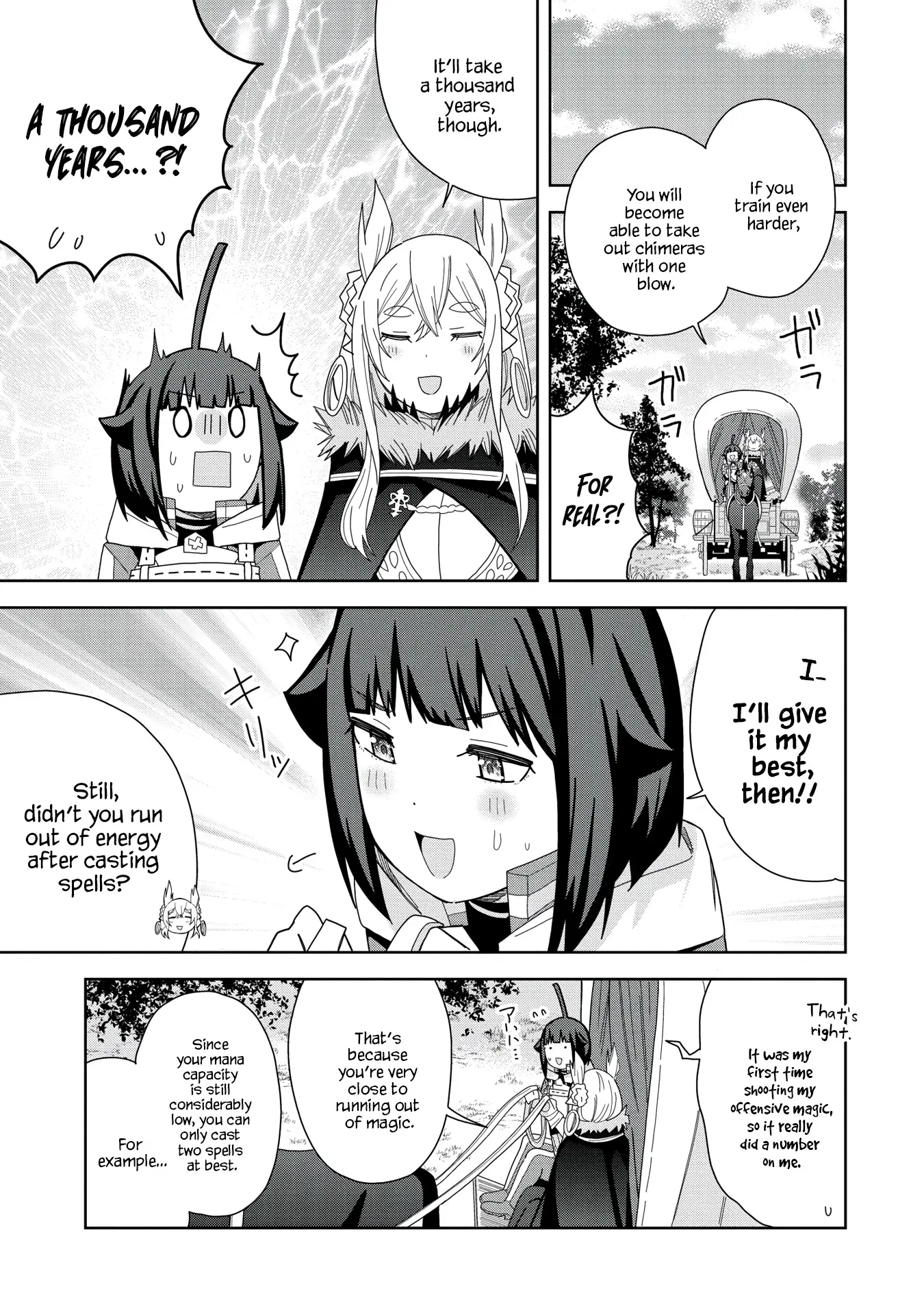 I Summoned The Devil To Grant Me A Wish, But I Married Her Instead Since She Was Adorable ~My New Devil Wife~ - Chapter 36: I'll Give It My Best!