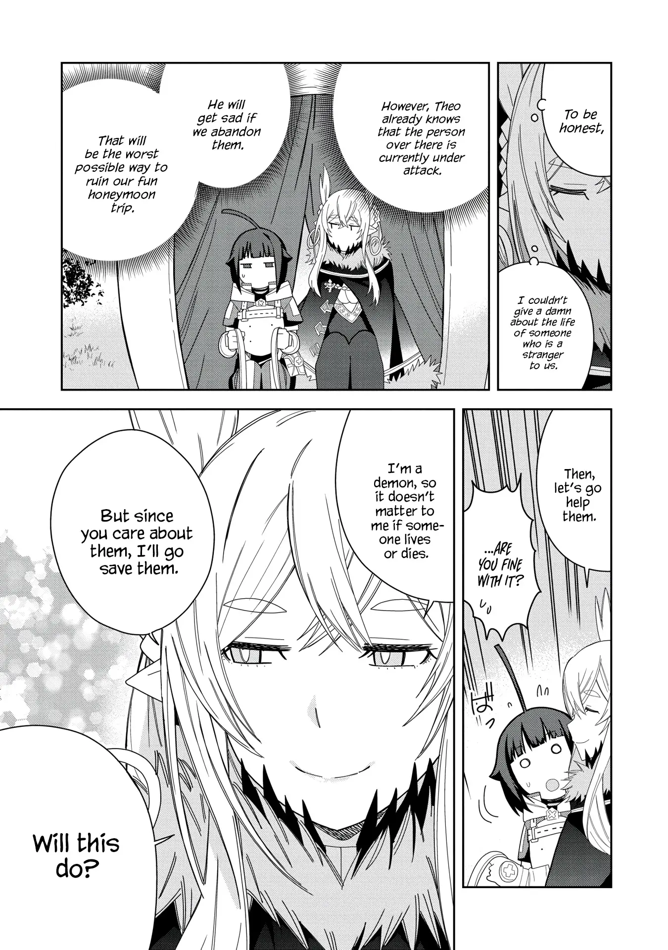 I Summoned The Devil To Grant Me A Wish, But I Married Her Instead Since She Was Adorable ~My New Devil Wife~ - Chapter 36: I'll Give It My Best!