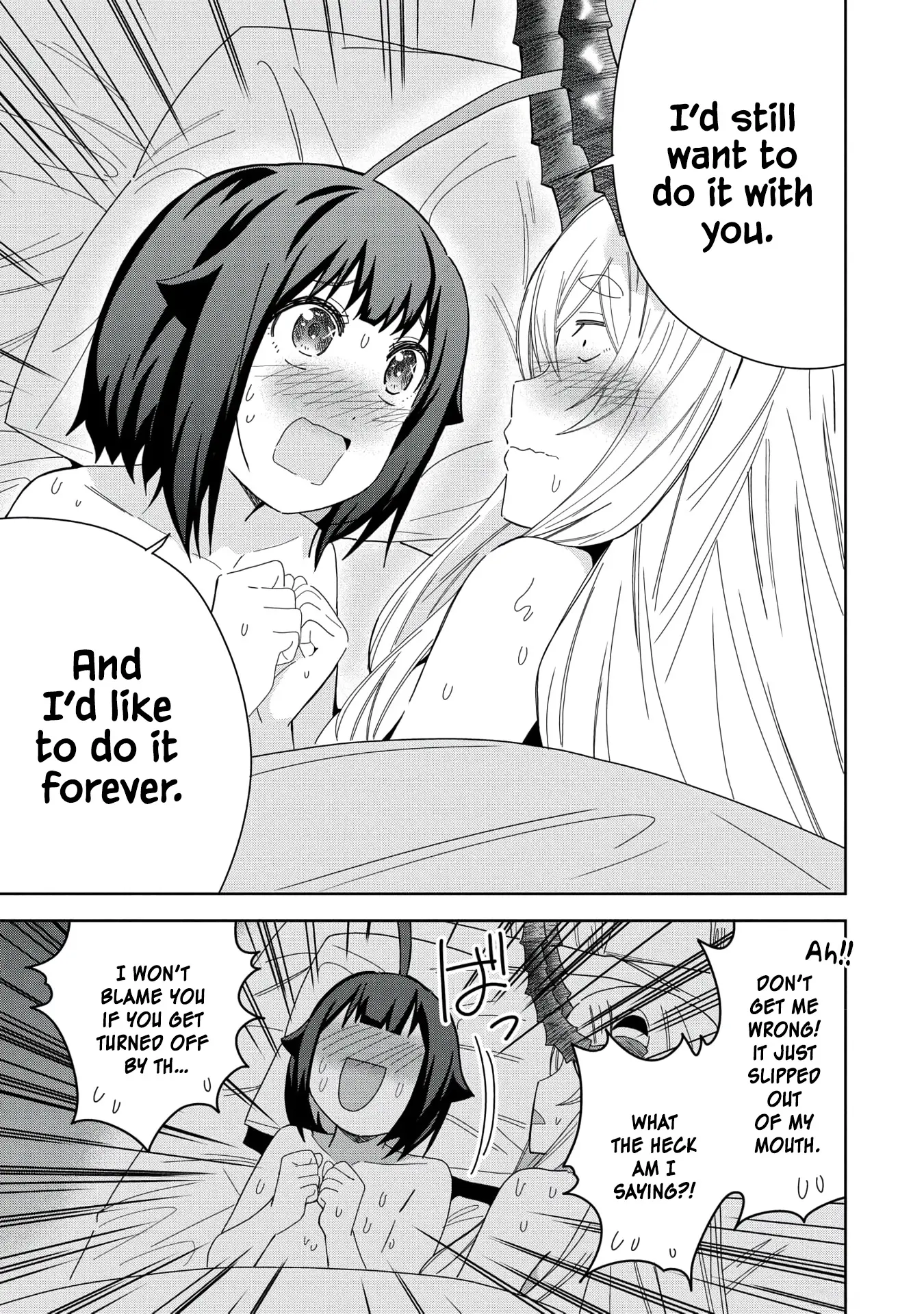 I Summoned The Devil To Grant Me A Wish, But I Married Her Instead Since She Was Adorable ~My New Devil Wife~ - Chapter 34: I Want To Stay Like This Forever