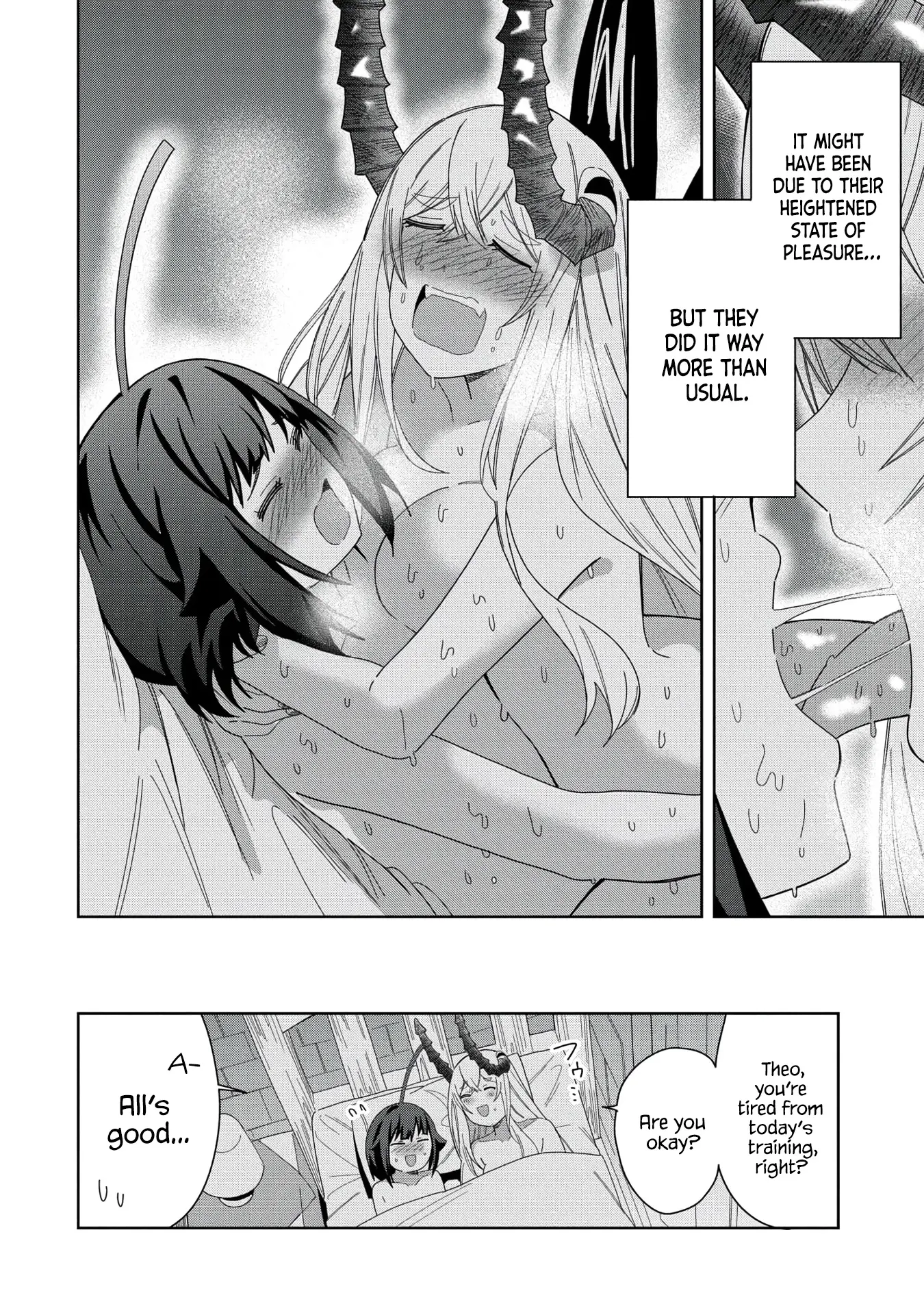 I Summoned The Devil To Grant Me A Wish, But I Married Her Instead Since She Was Adorable ~My New Devil Wife~ - Chapter 34: I Want To Stay Like This Forever