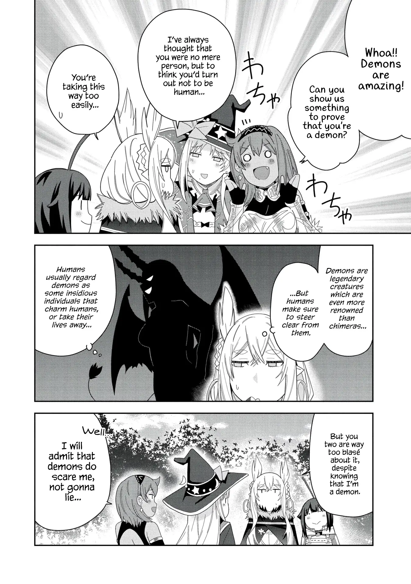 I Summoned The Devil To Grant Me A Wish, But I Married Her Instead Since She Was Adorable ~My New Devil Wife~ - Chapter 34: I Want To Stay Like This Forever