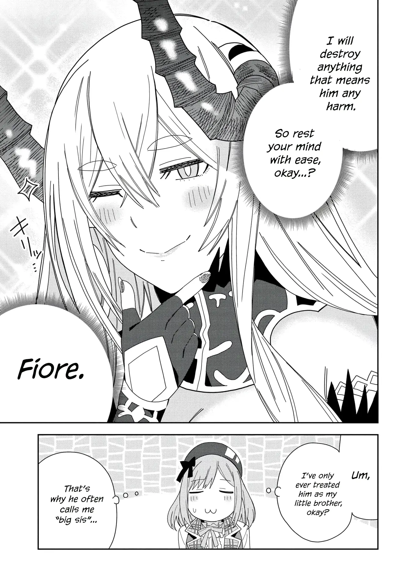 I Summoned The Devil To Grant Me A Wish, But I Married Her Instead Since She Was Adorable ~My New Devil Wife~ - Chapter 35: Big Sister