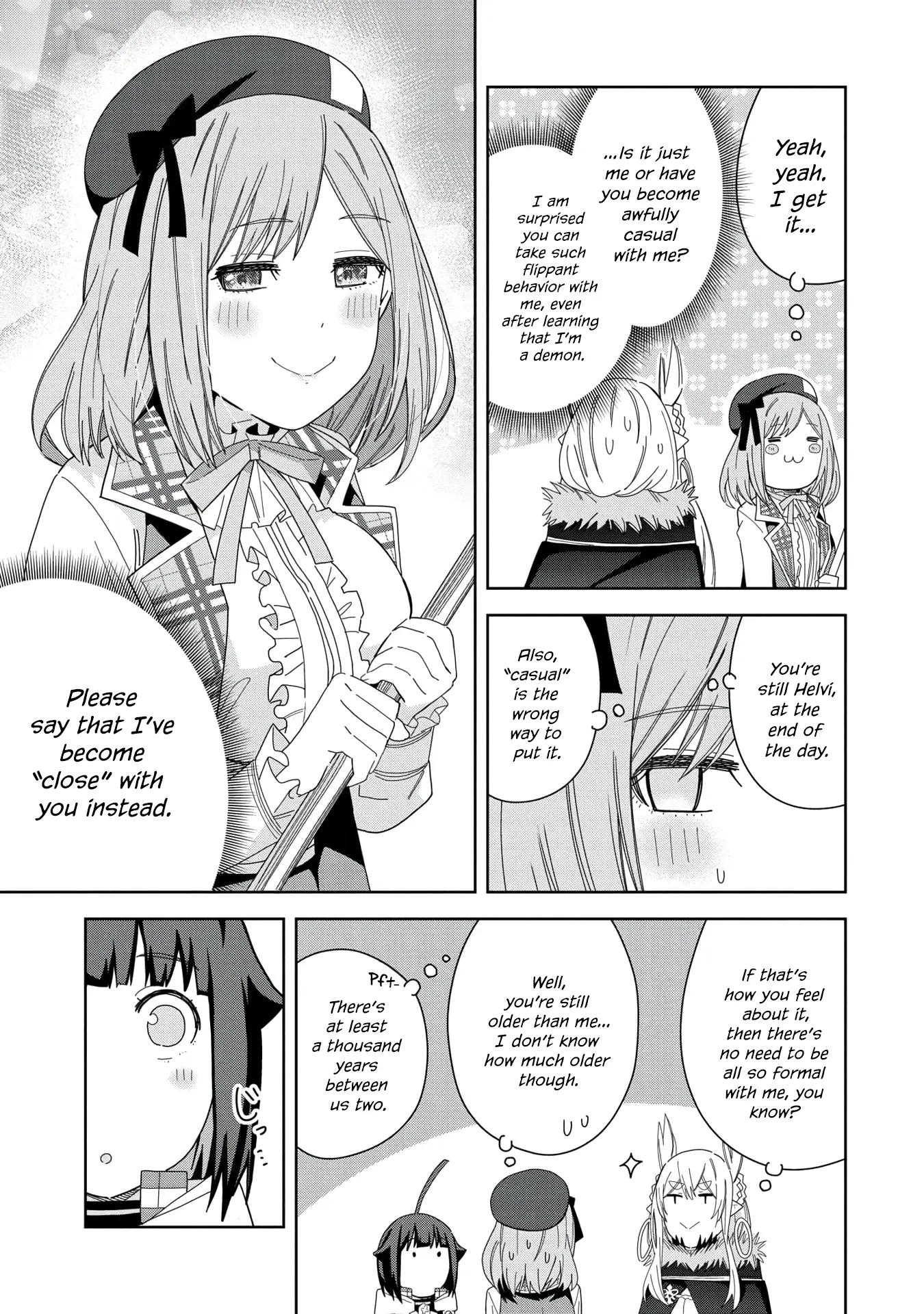 I Summoned The Devil To Grant Me A Wish, But I Married Her Instead Since She Was Adorable ~My New Devil Wife~ - Chapter 35: Big Sister