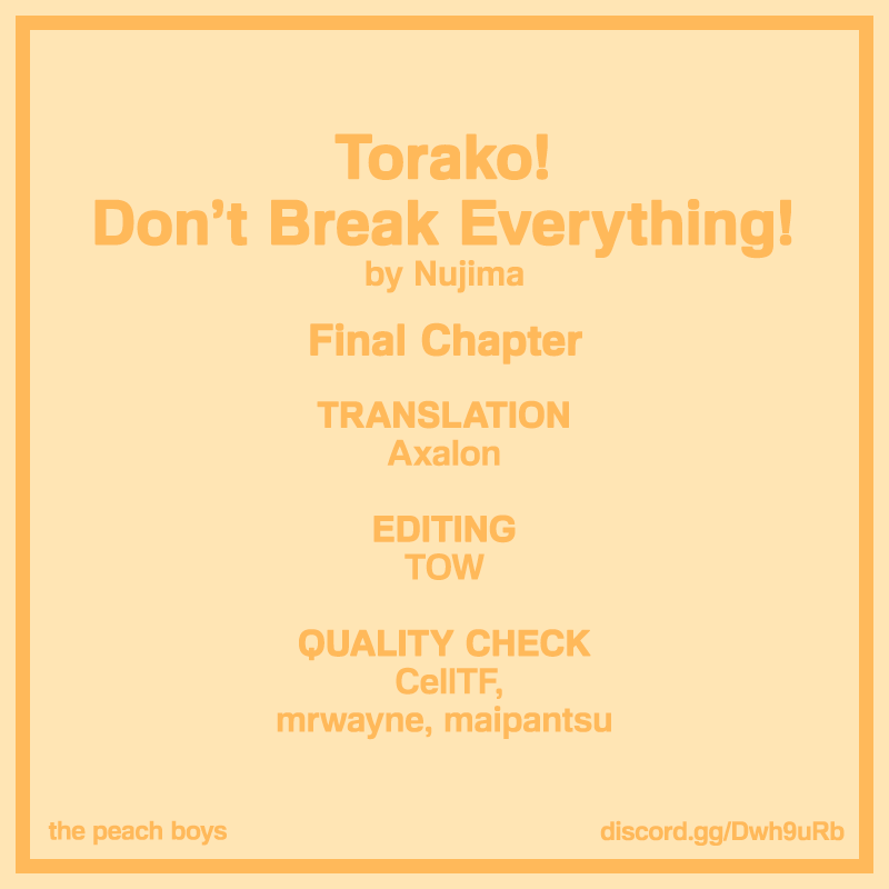 Torako, Anmari Kowashicha Damedayo - Vol.2 Chapter 20: Tears