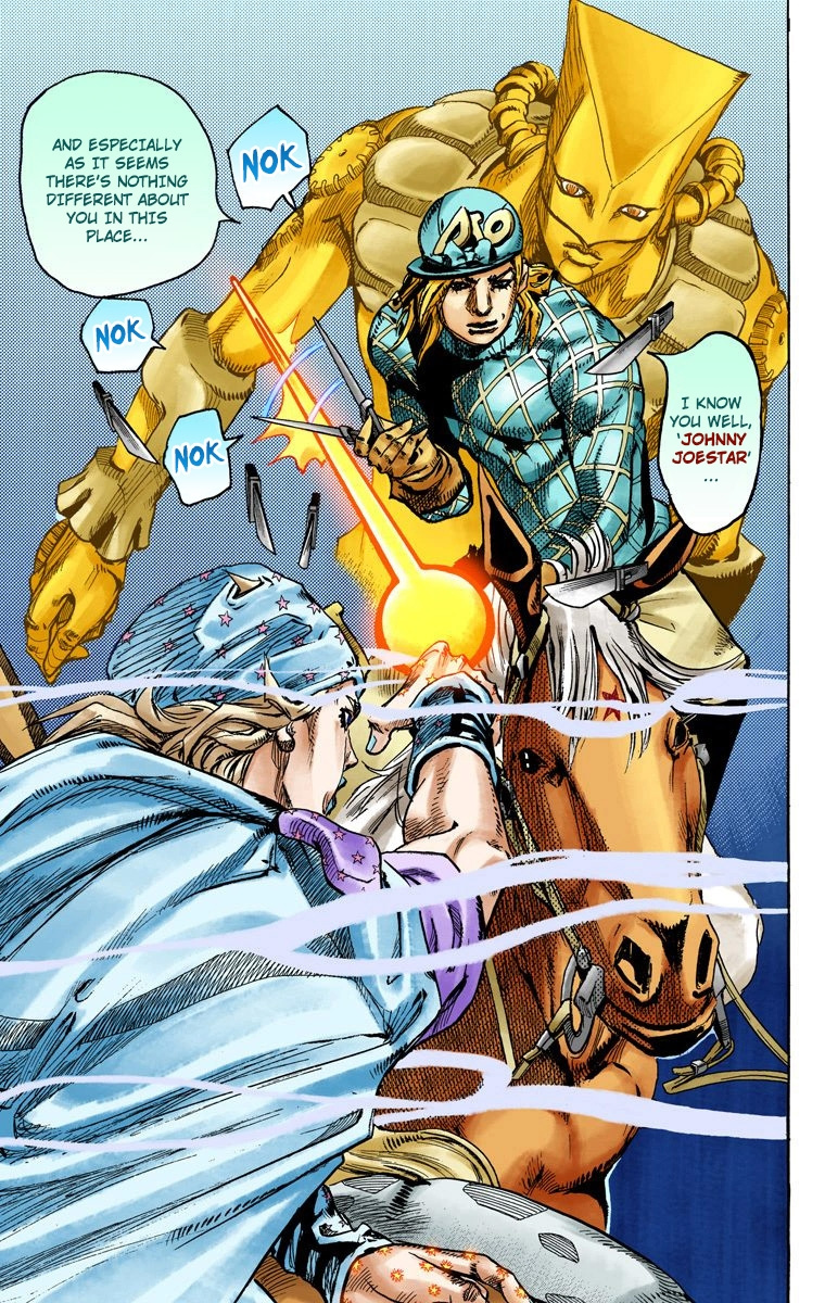 Jojo's Bizarre Adventure Part 7 - Steel Ball Run - Vol.23 Chapter 91: High Voltage Part 2