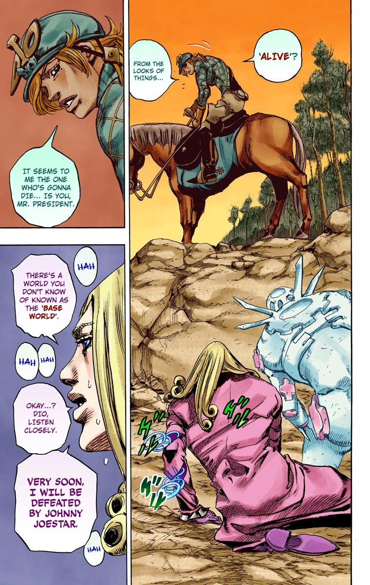 Jojo's Bizarre Adventure Part 7 - Steel Ball Run - Vol.23 Chapter 91: High Voltage Part 2