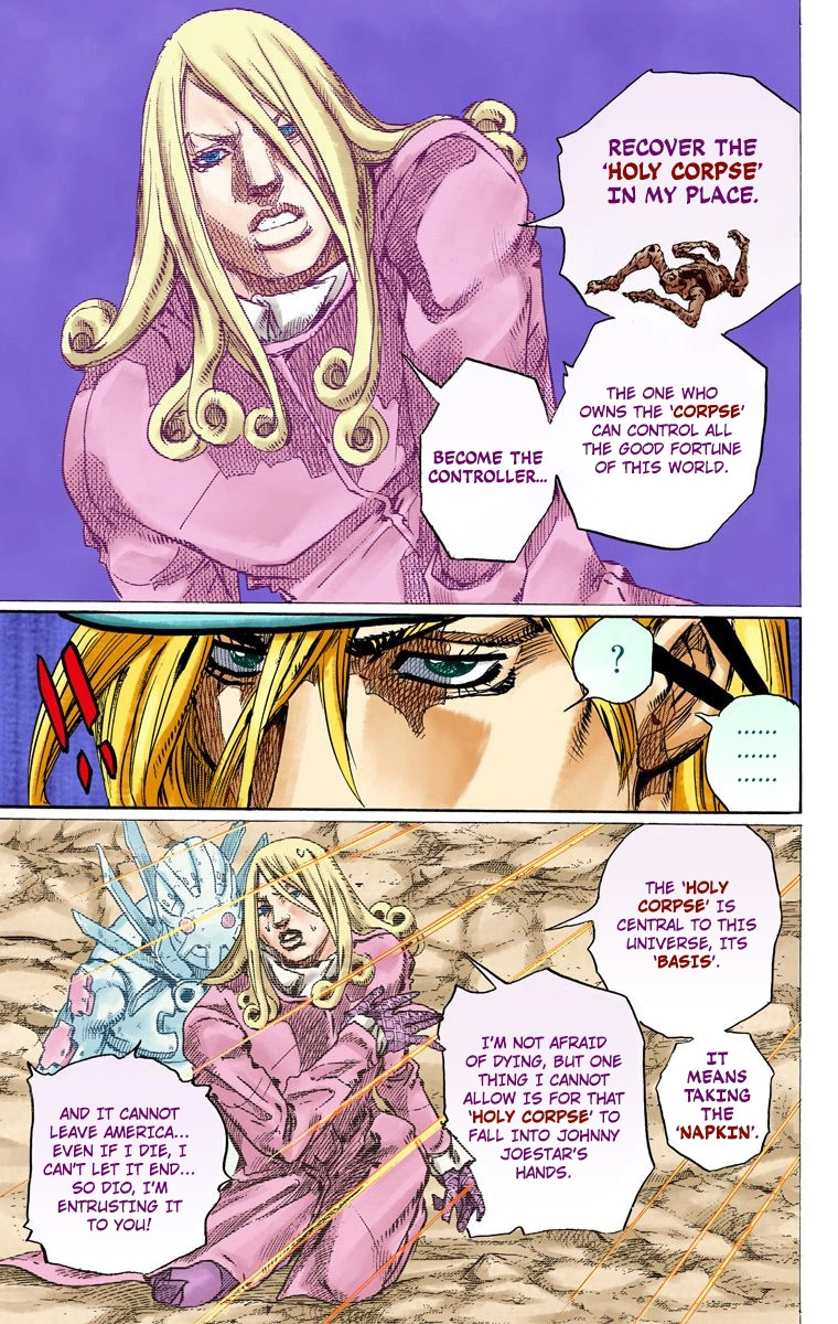 Jojo's Bizarre Adventure Part 7 - Steel Ball Run - Vol.23 Chapter 91: High Voltage Part 2