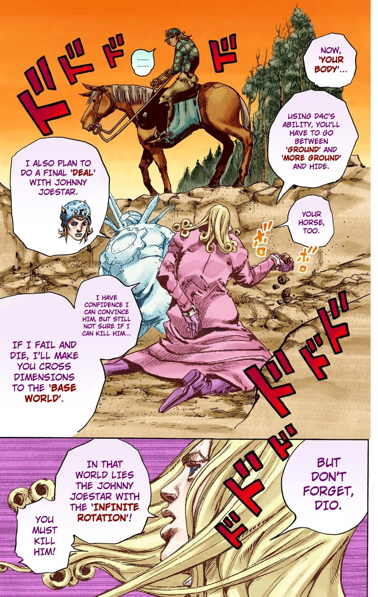 Jojo's Bizarre Adventure Part 7 - Steel Ball Run - Vol.23 Chapter 91: High Voltage Part 2