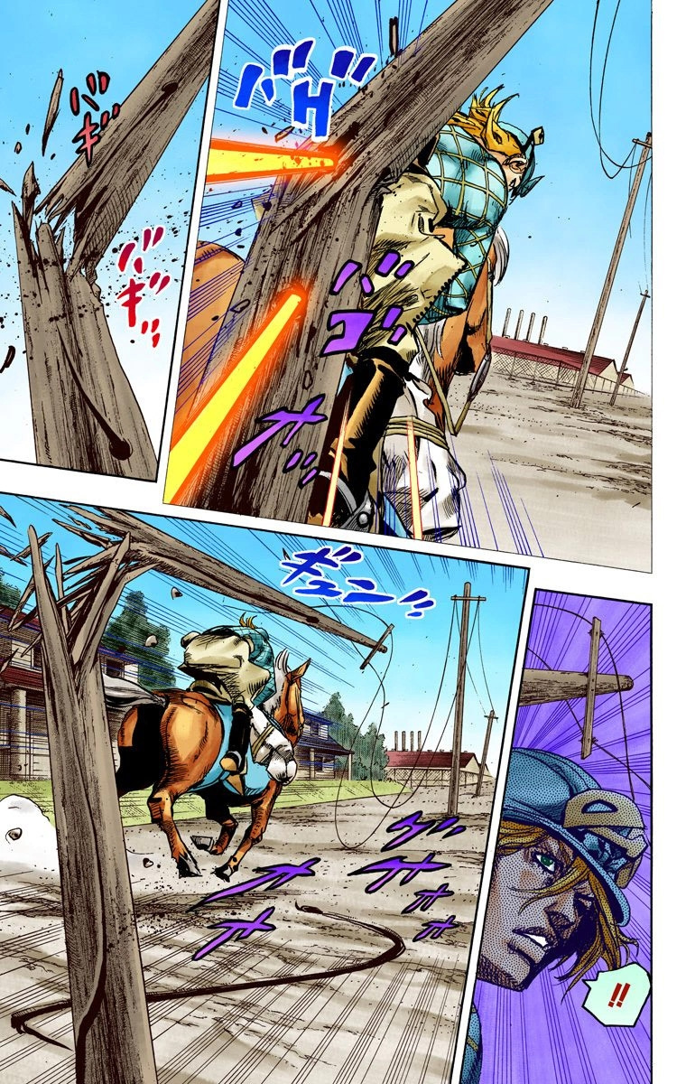 Jojo's Bizarre Adventure Part 7 - Steel Ball Run - Vol.23 Chapter 91: High Voltage Part 2