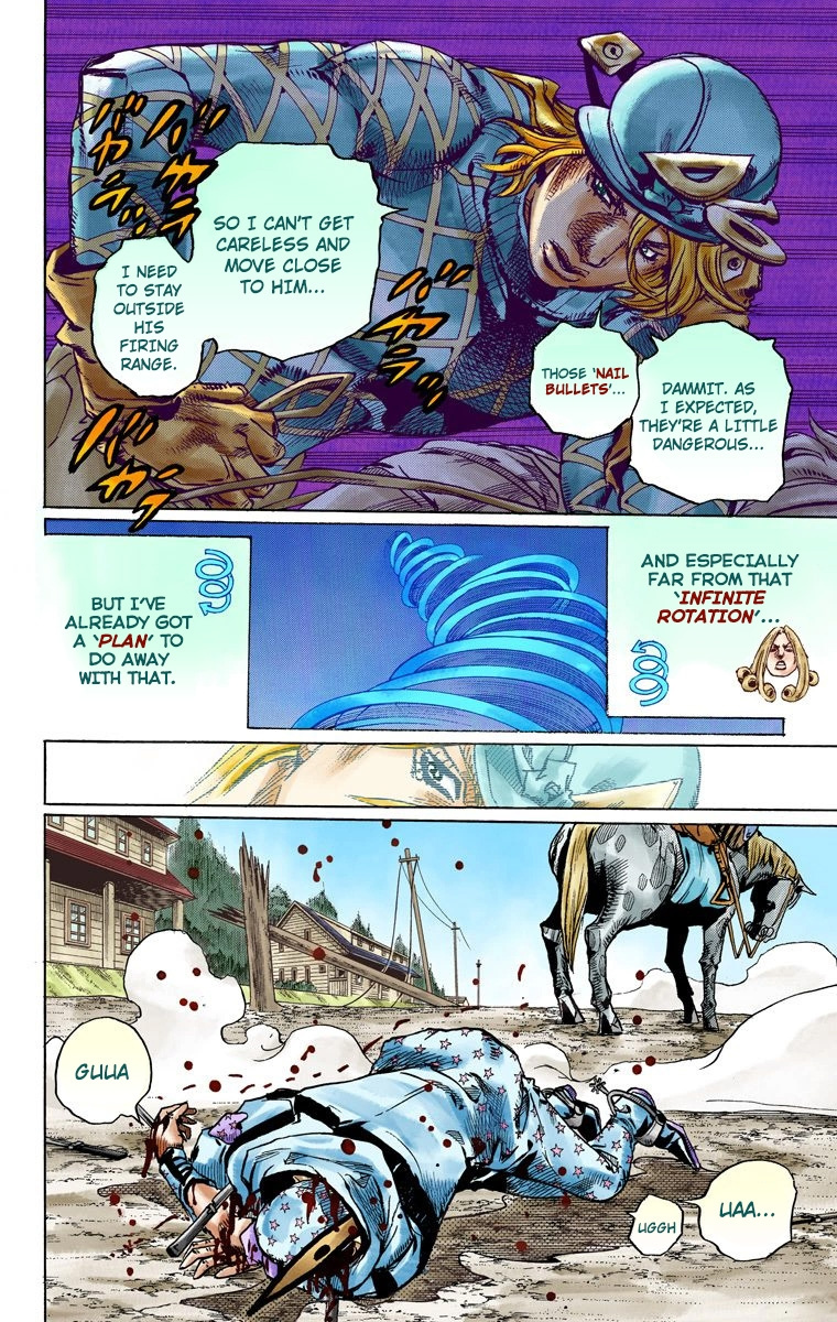 Jojo's Bizarre Adventure Part 7 - Steel Ball Run - Vol.23 Chapter 91: High Voltage Part 2