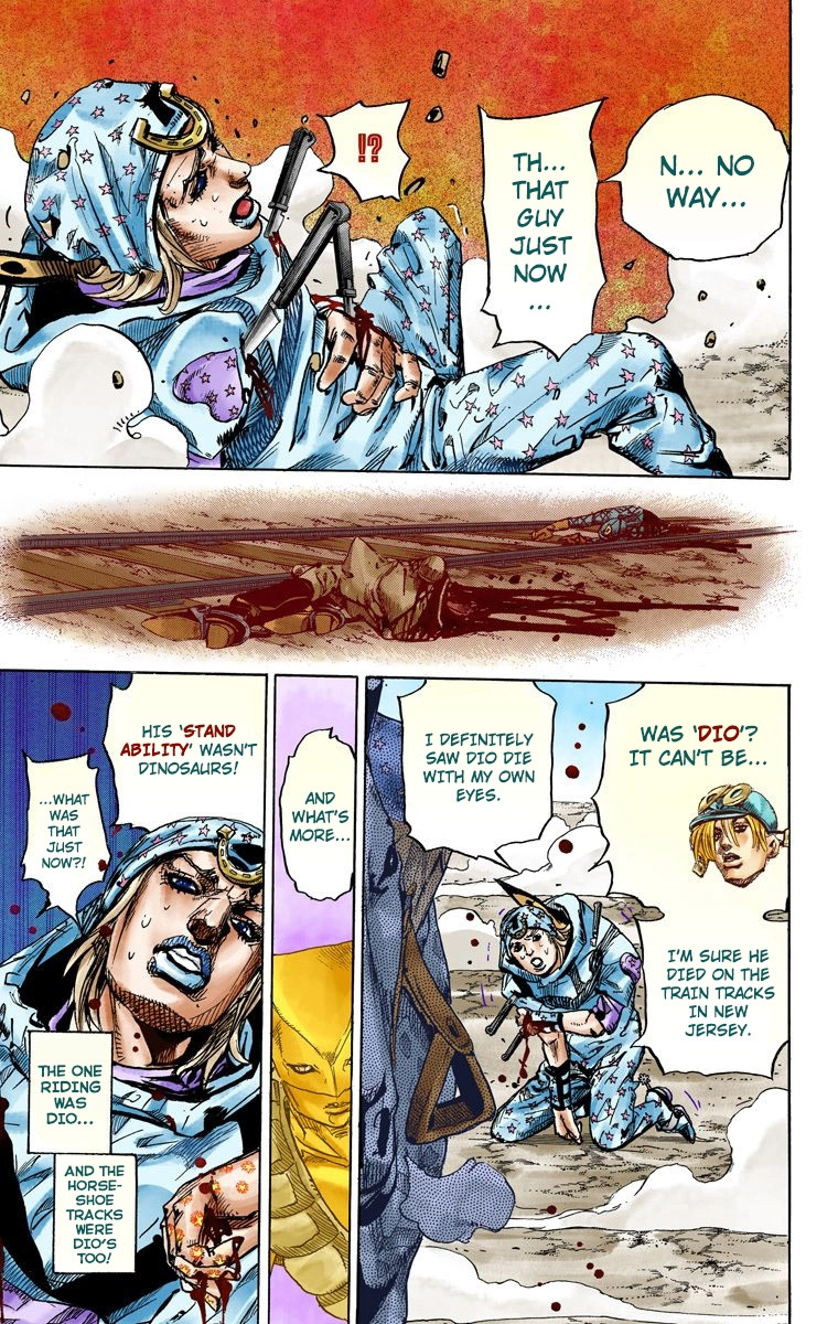 Jojo's Bizarre Adventure Part 7 - Steel Ball Run - Vol.23 Chapter 91: High Voltage Part 2