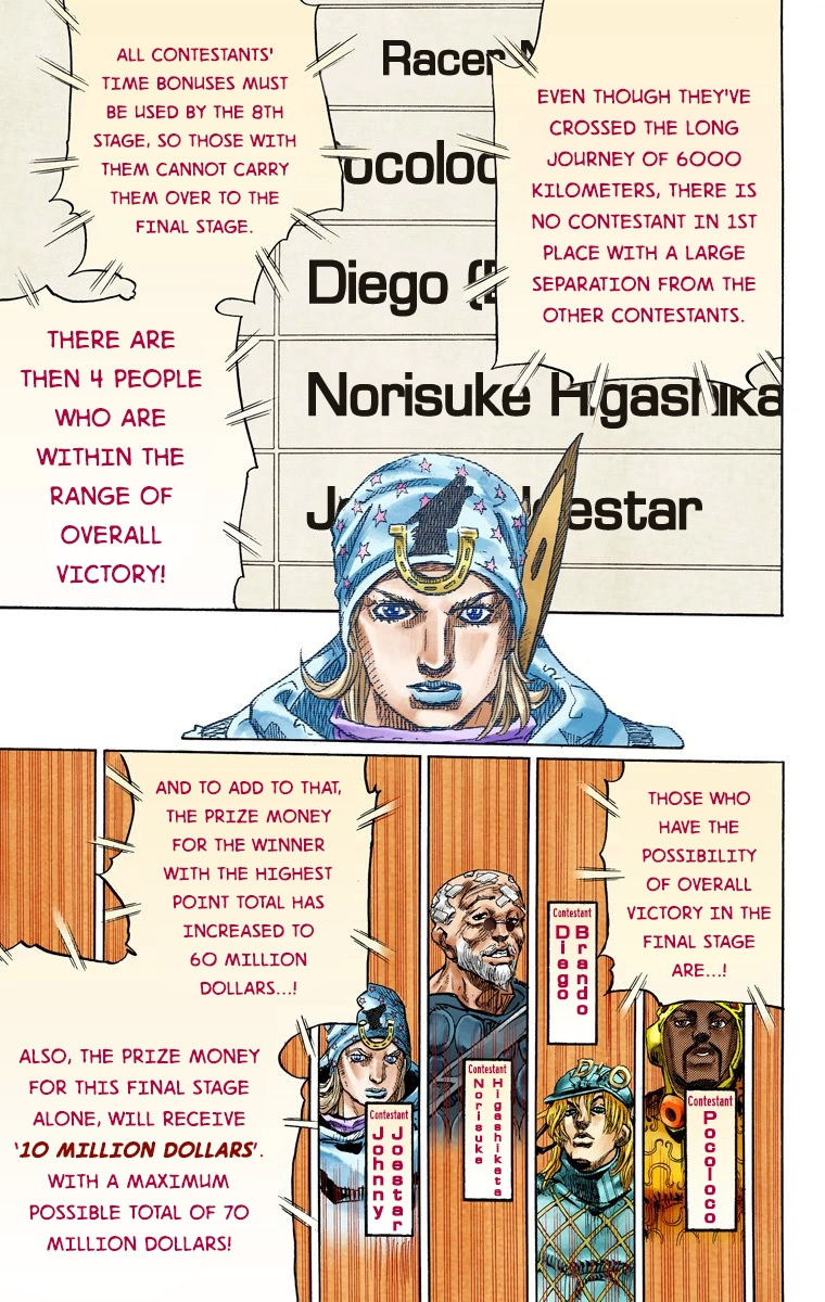 Jojo's Bizarre Adventure Part 7 - Steel Ball Run - Vol.23 Chapter 91: High Voltage Part 2