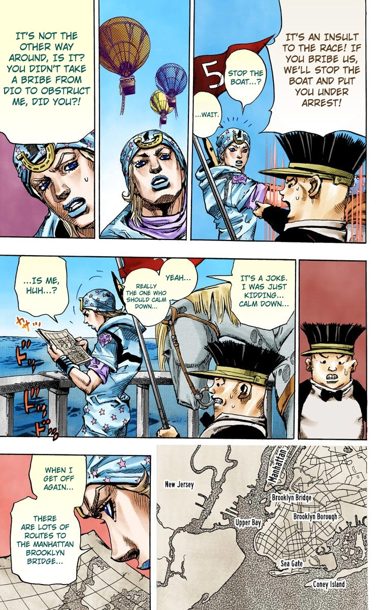 Jojo's Bizarre Adventure Part 7 - Steel Ball Run - Vol.23 Chapter 91: High Voltage Part 2