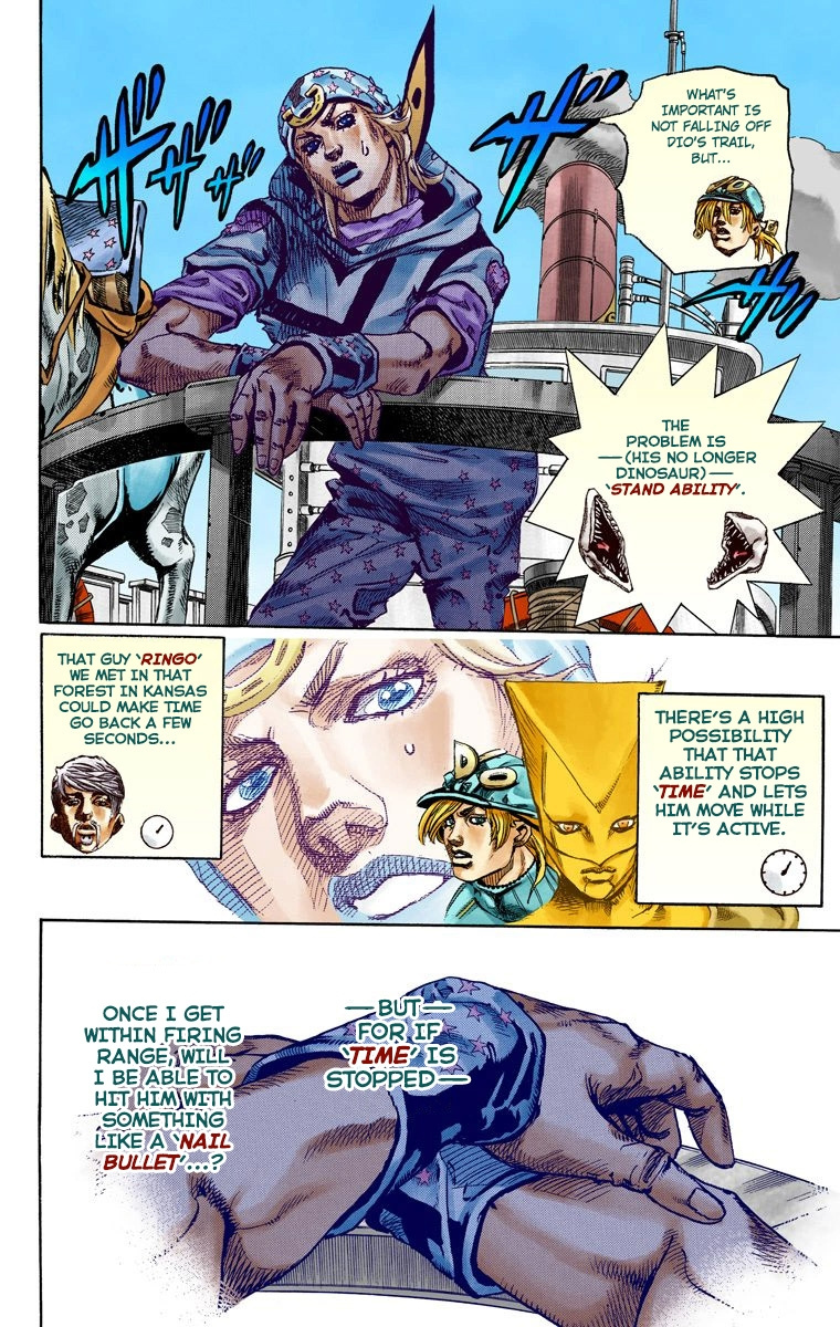 Jojo's Bizarre Adventure Part 7 - Steel Ball Run - Vol.23 Chapter 91: High Voltage Part 2