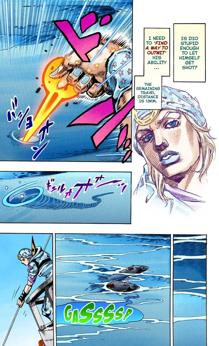 Jojo's Bizarre Adventure Part 7 - Steel Ball Run - Vol.23 Chapter 91: High Voltage Part 2