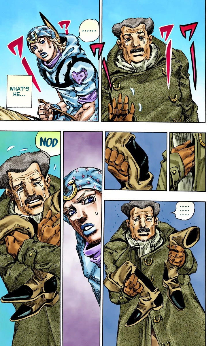 Jojo's Bizarre Adventure Part 7 - Steel Ball Run - Vol.23 Chapter 91: High Voltage Part 2