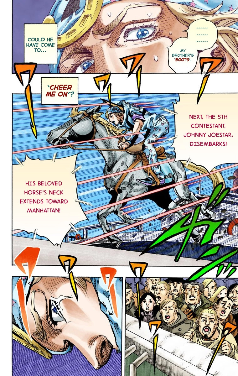 Jojo's Bizarre Adventure Part 7 - Steel Ball Run - Vol.23 Chapter 91: High Voltage Part 2