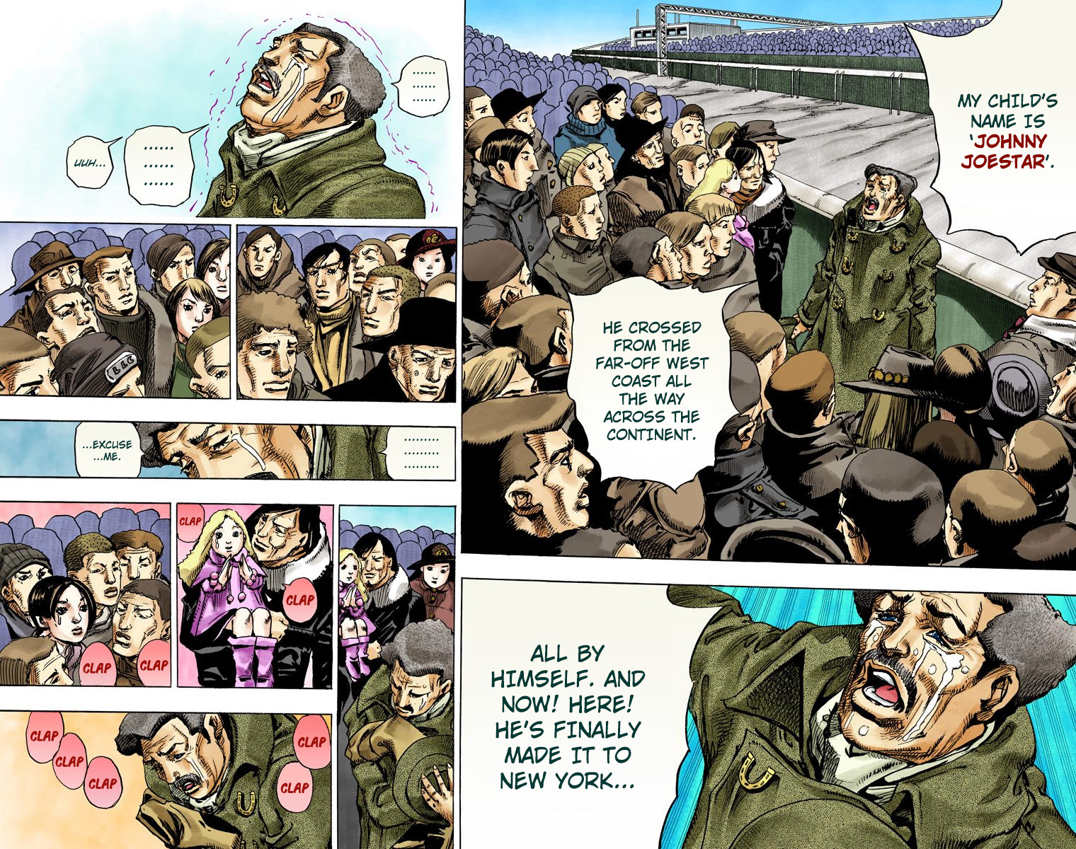 Jojo's Bizarre Adventure Part 7 - Steel Ball Run - Vol.23 Chapter 91: High Voltage Part 2