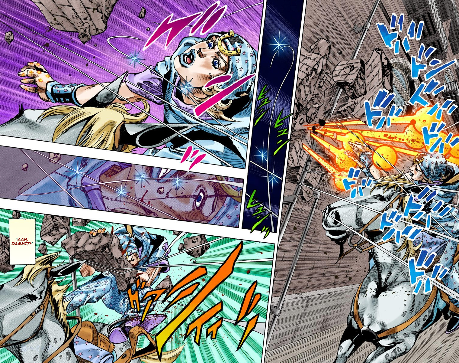 Jojo's Bizarre Adventure Part 7 - Steel Ball Run - Vol.23 Chapter 91: High Voltage Part 2