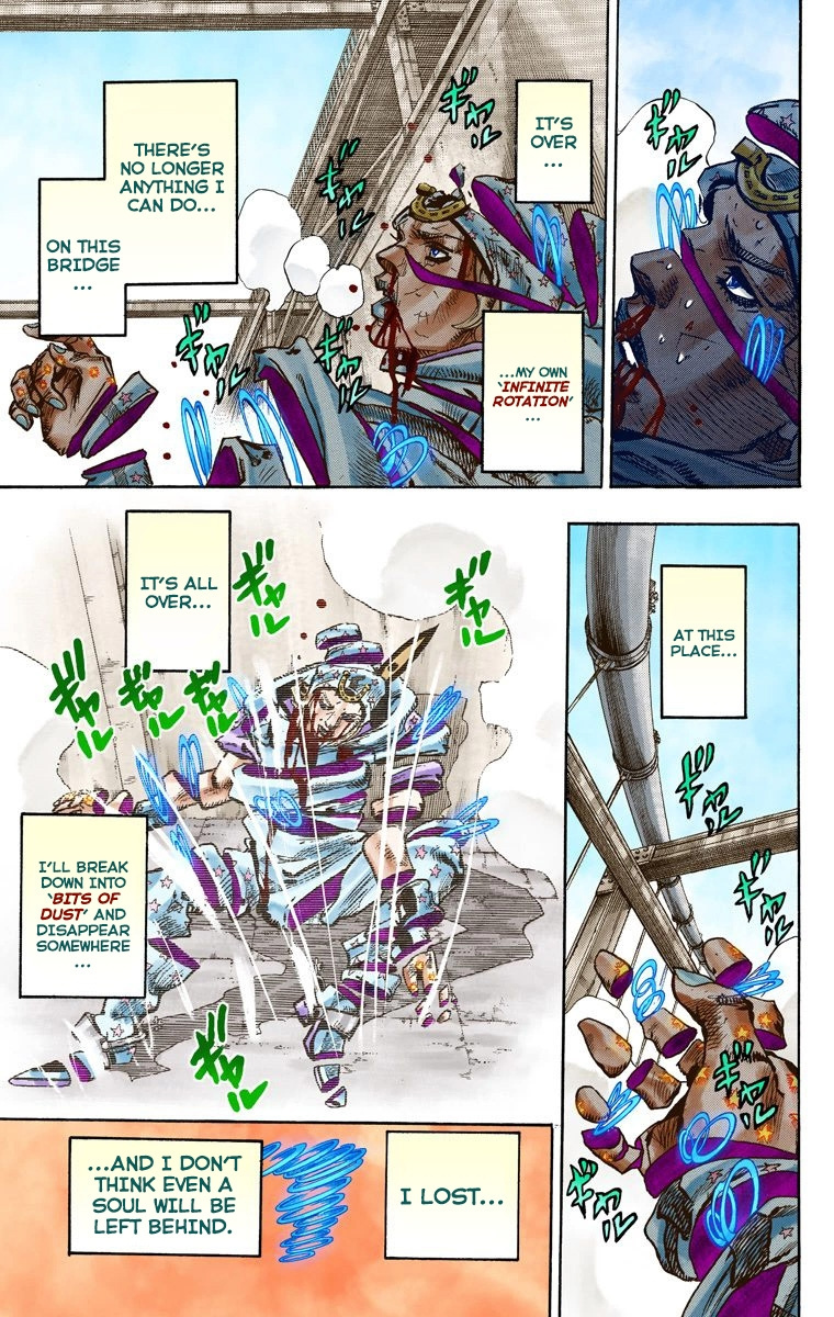 Jojo's Bizarre Adventure Part 7 - Steel Ball Run - Vol.24 Chapter 95: World Of Stars And Stripes - Outro