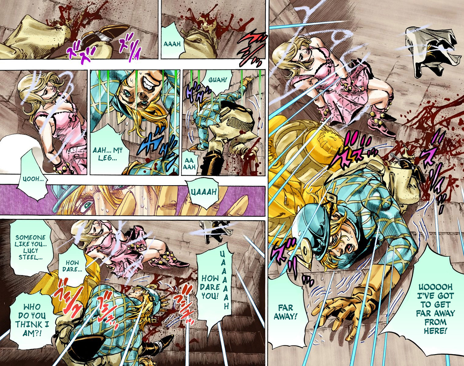 Jojo's Bizarre Adventure Part 7 - Steel Ball Run - Vol.24 Chapter 95: World Of Stars And Stripes - Outro