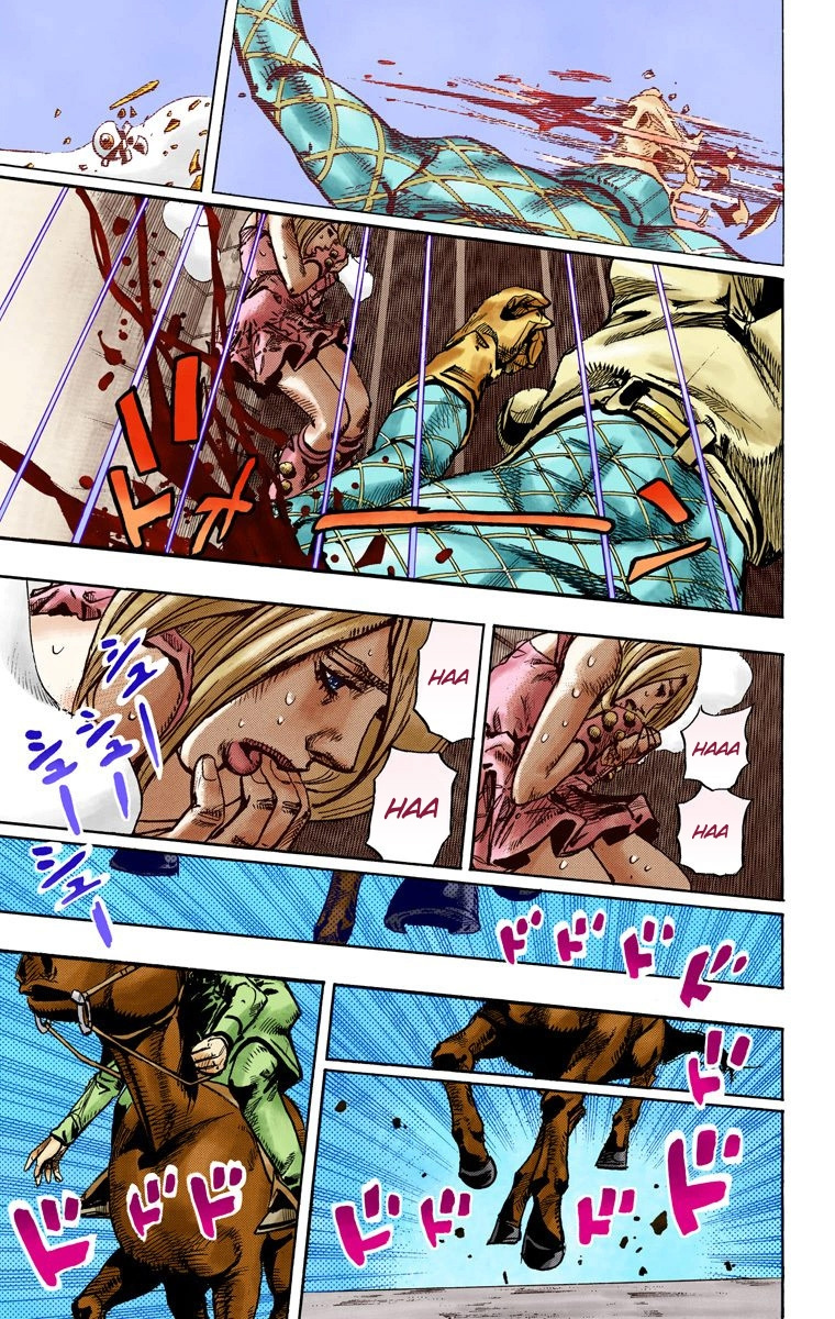 Jojo's Bizarre Adventure Part 7 - Steel Ball Run - Vol.24 Chapter 95: World Of Stars And Stripes - Outro