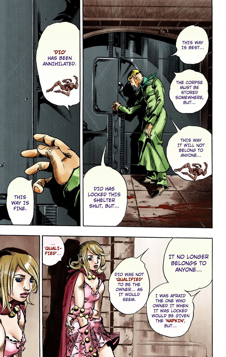 Jojo's Bizarre Adventure Part 7 - Steel Ball Run - Vol.24 Chapter 95: World Of Stars And Stripes - Outro