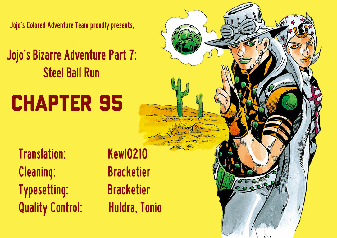 Jojo's Bizarre Adventure Part 7 - Steel Ball Run - Vol.24 Chapter 95: World Of Stars And Stripes - Outro