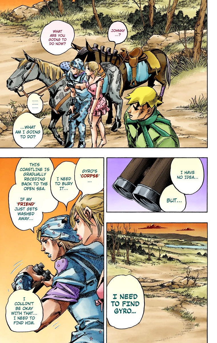 Jojo's Bizarre Adventure Part 7 - Steel Ball Run - Vol.23 Chapter 90: High Voltage Part 1