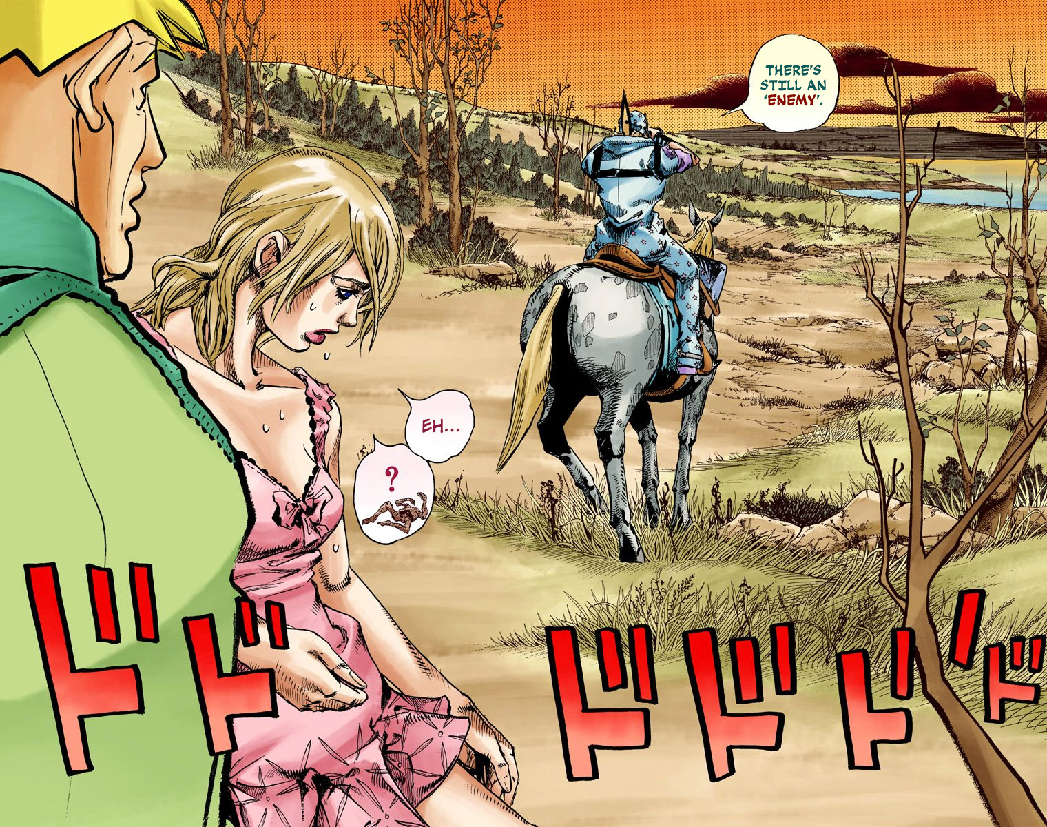 Jojo's Bizarre Adventure Part 7 - Steel Ball Run - Vol.23 Chapter 90: High Voltage Part 1