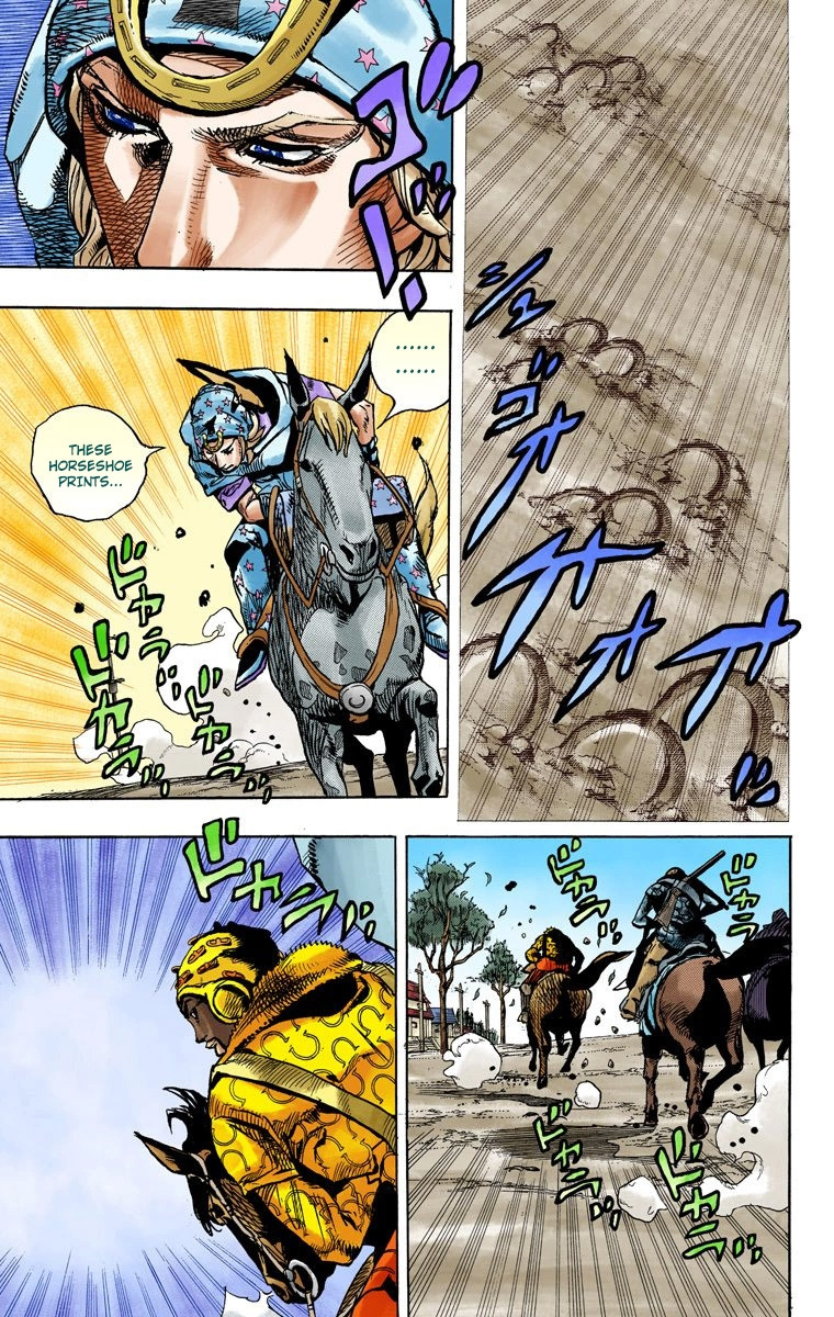 Jojo's Bizarre Adventure Part 7 - Steel Ball Run - Vol.23 Chapter 90: High Voltage Part 1