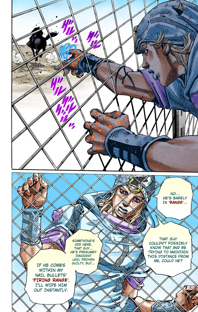 Jojo's Bizarre Adventure Part 7 - Steel Ball Run - Vol.23 Chapter 90: High Voltage Part 1