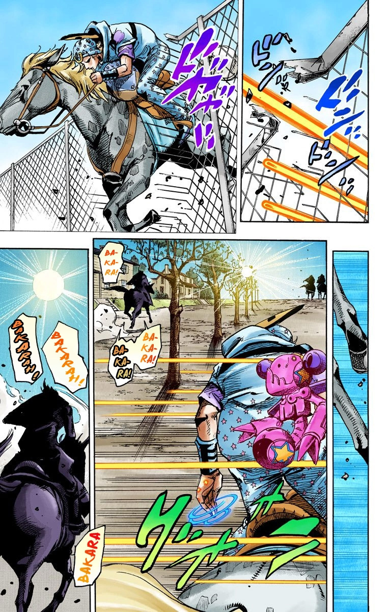 Jojo's Bizarre Adventure Part 7 - Steel Ball Run - Vol.23 Chapter 90: High Voltage Part 1