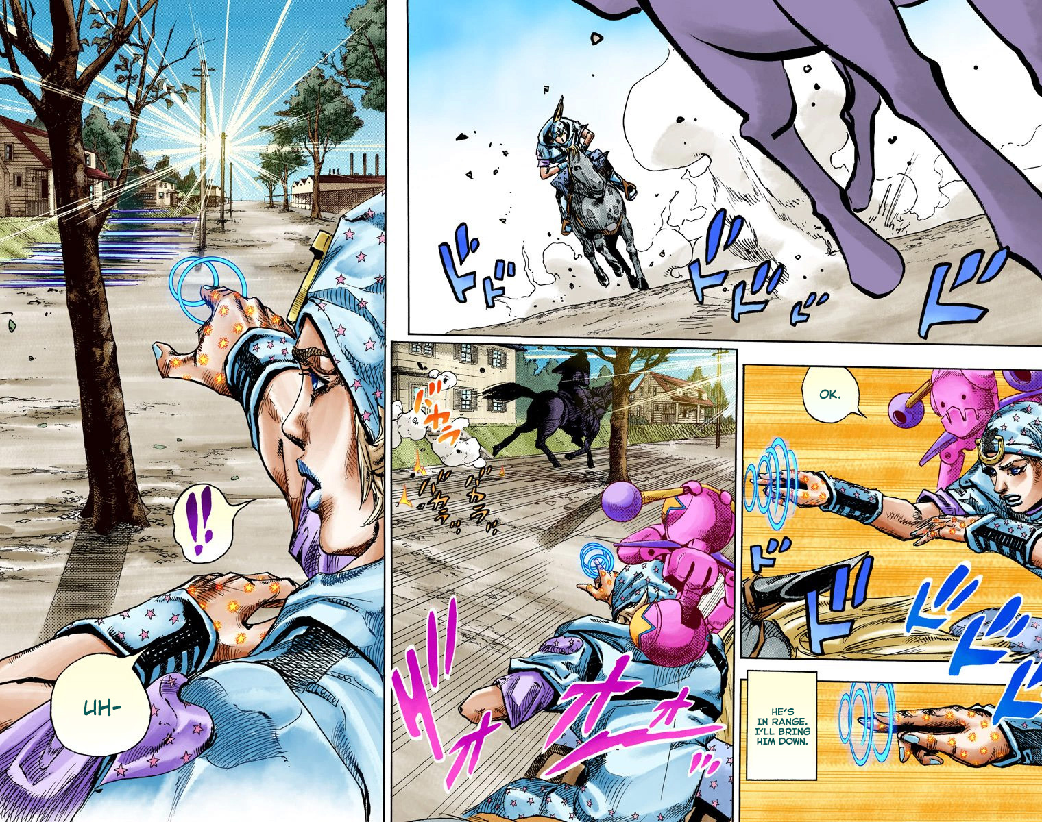 Jojo's Bizarre Adventure Part 7 - Steel Ball Run - Vol.23 Chapter 90: High Voltage Part 1