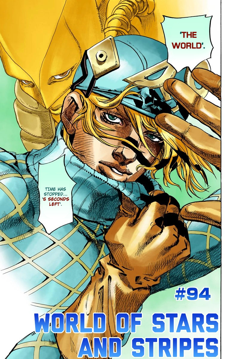 Jojo's Bizarre Adventure Part 7 - Steel Ball Run - Vol.24 Chapter 94: World Of Stars And Stripes