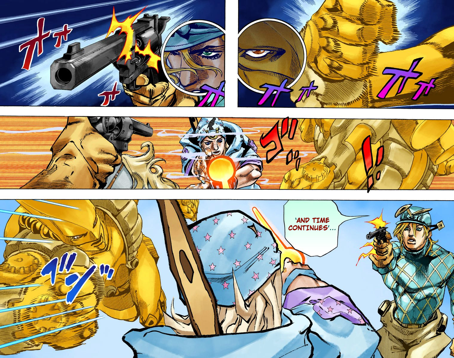 Jojo's Bizarre Adventure Part 7 - Steel Ball Run - Vol.24 Chapter 94: World Of Stars And Stripes