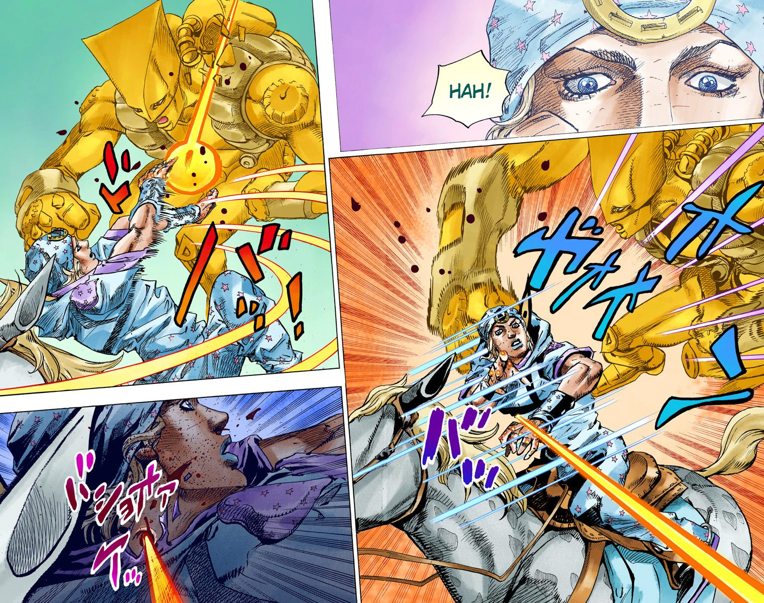 Jojo's Bizarre Adventure Part 7 - Steel Ball Run - Vol.24 Chapter 94: World Of Stars And Stripes