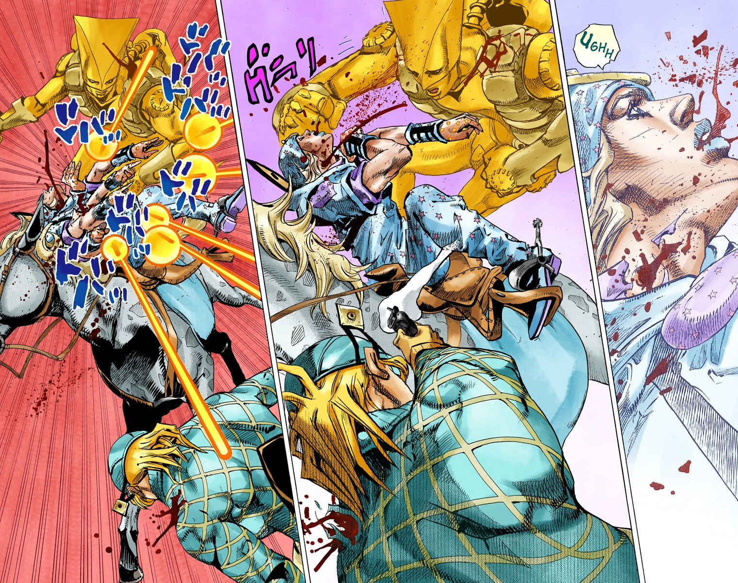 Jojo's Bizarre Adventure Part 7 - Steel Ball Run - Vol.24 Chapter 94: World Of Stars And Stripes