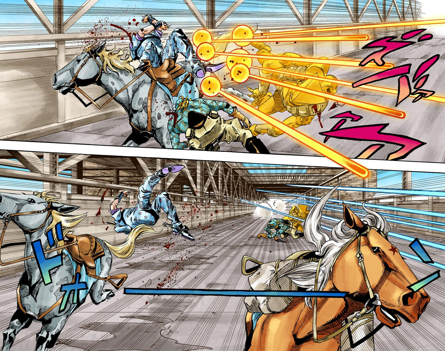 Jojo's Bizarre Adventure Part 7 - Steel Ball Run - Vol.24 Chapter 94: World Of Stars And Stripes