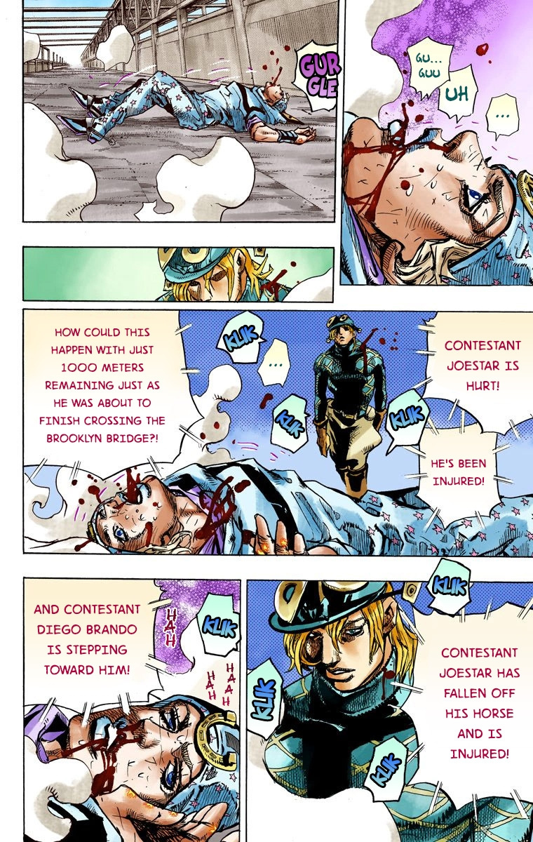 Jojo's Bizarre Adventure Part 7 - Steel Ball Run - Vol.24 Chapter 94: World Of Stars And Stripes