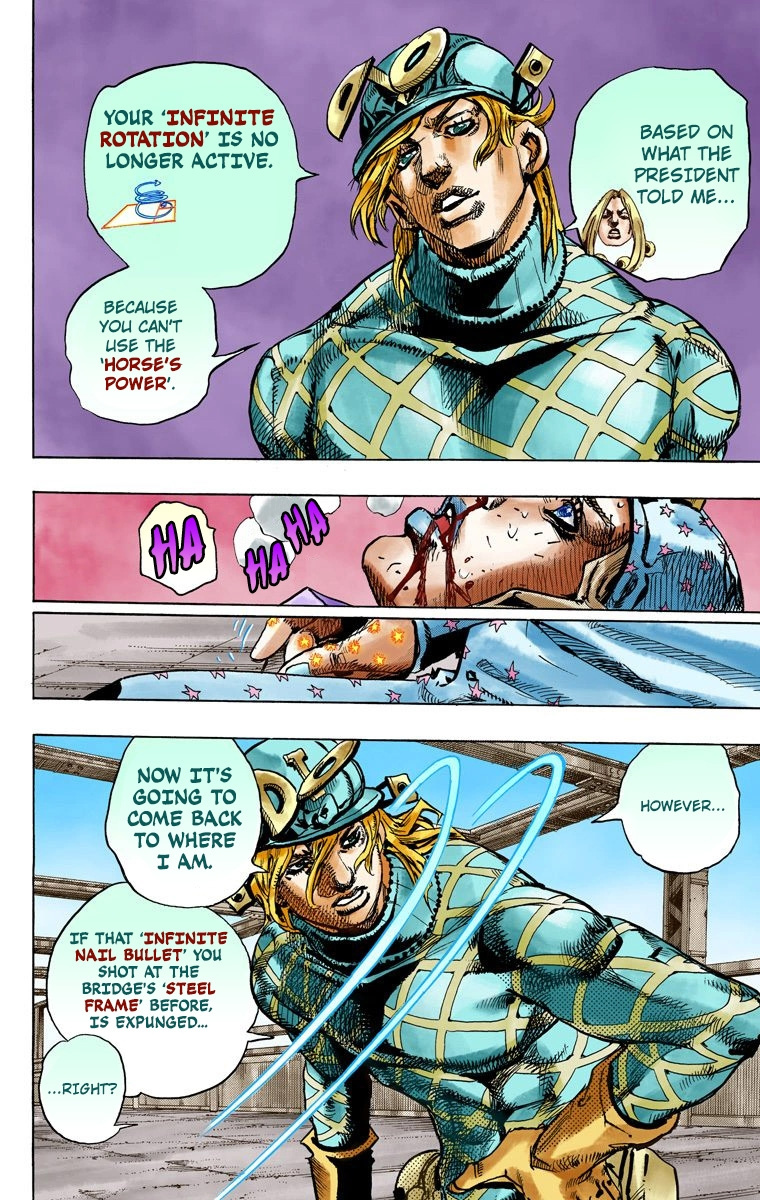 Jojo's Bizarre Adventure Part 7 - Steel Ball Run - Vol.24 Chapter 94: World Of Stars And Stripes