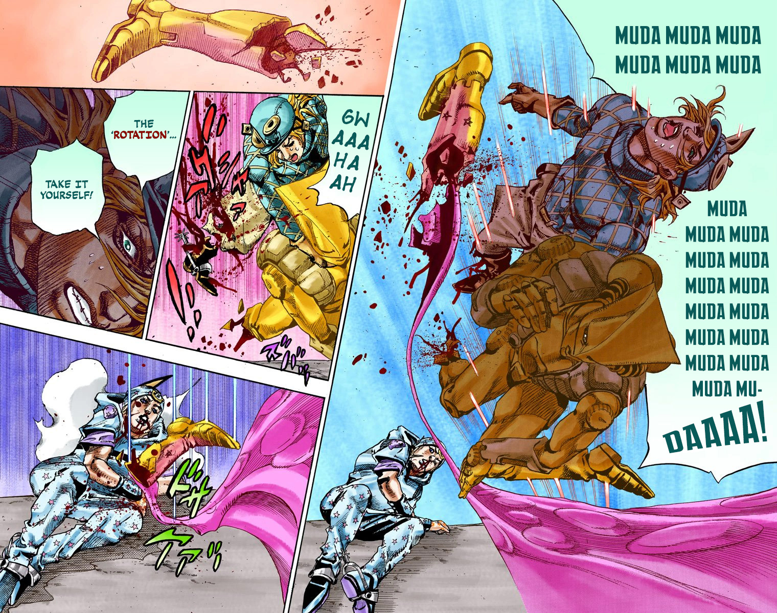 Jojo's Bizarre Adventure Part 7 - Steel Ball Run - Vol.24 Chapter 94: World Of Stars And Stripes