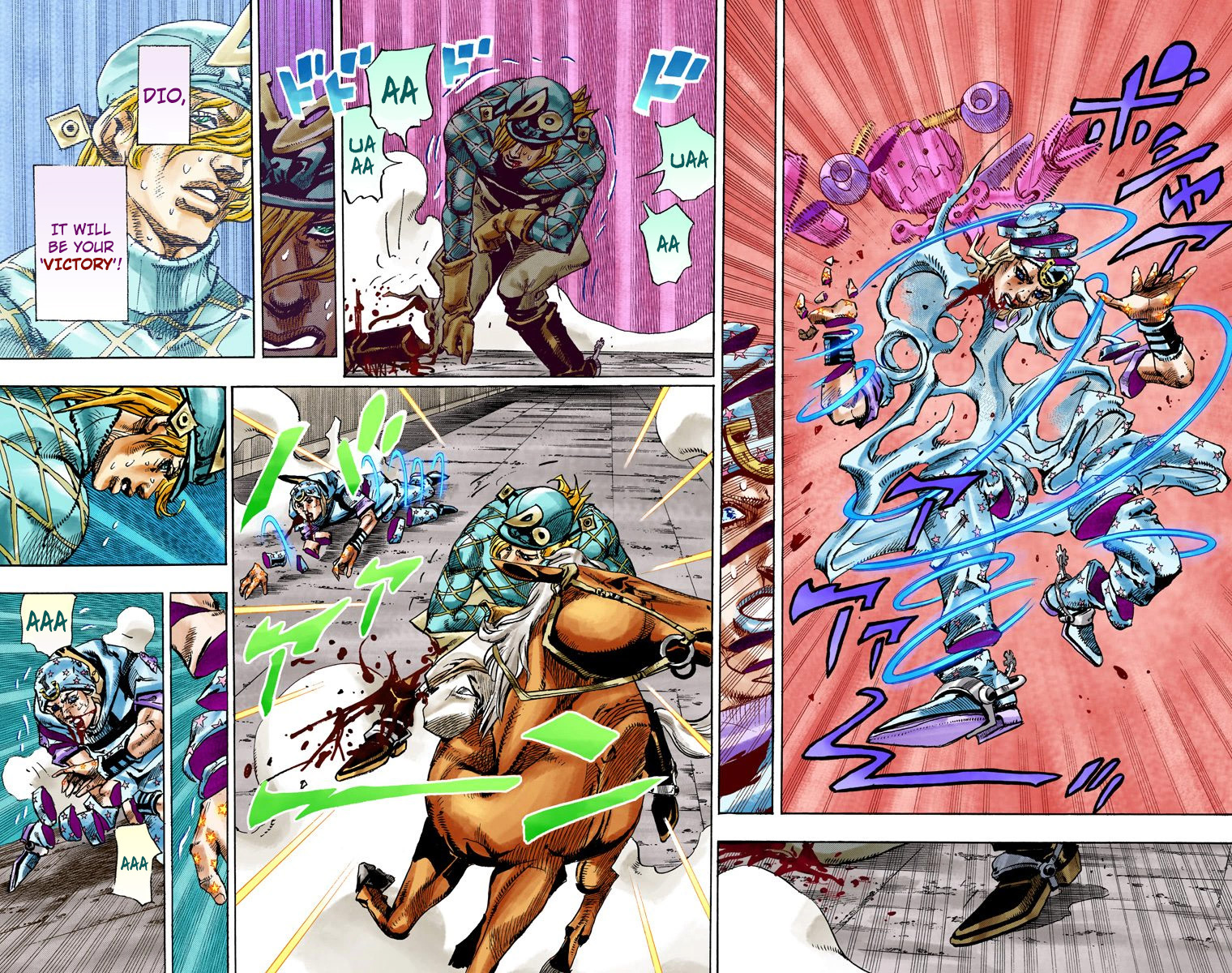 Jojo's Bizarre Adventure Part 7 - Steel Ball Run - Vol.24 Chapter 94: World Of Stars And Stripes