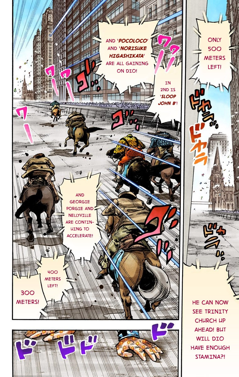 Jojo's Bizarre Adventure Part 7 - Steel Ball Run - Vol.24 Chapter 94: World Of Stars And Stripes