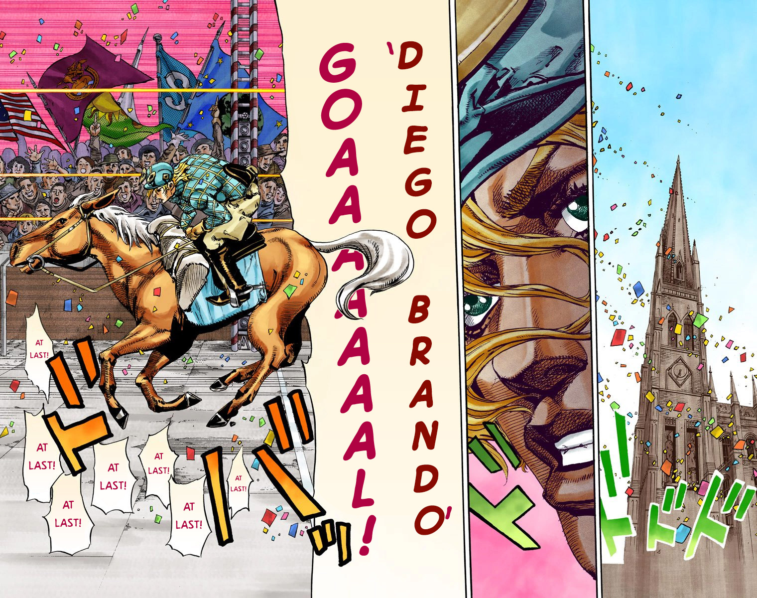 Jojo's Bizarre Adventure Part 7 - Steel Ball Run - Vol.24 Chapter 94: World Of Stars And Stripes